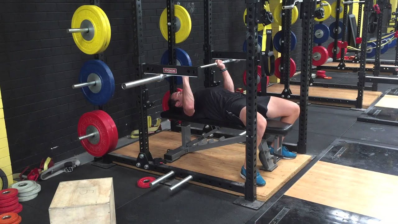 Isometric Pin Presses - Bench Press