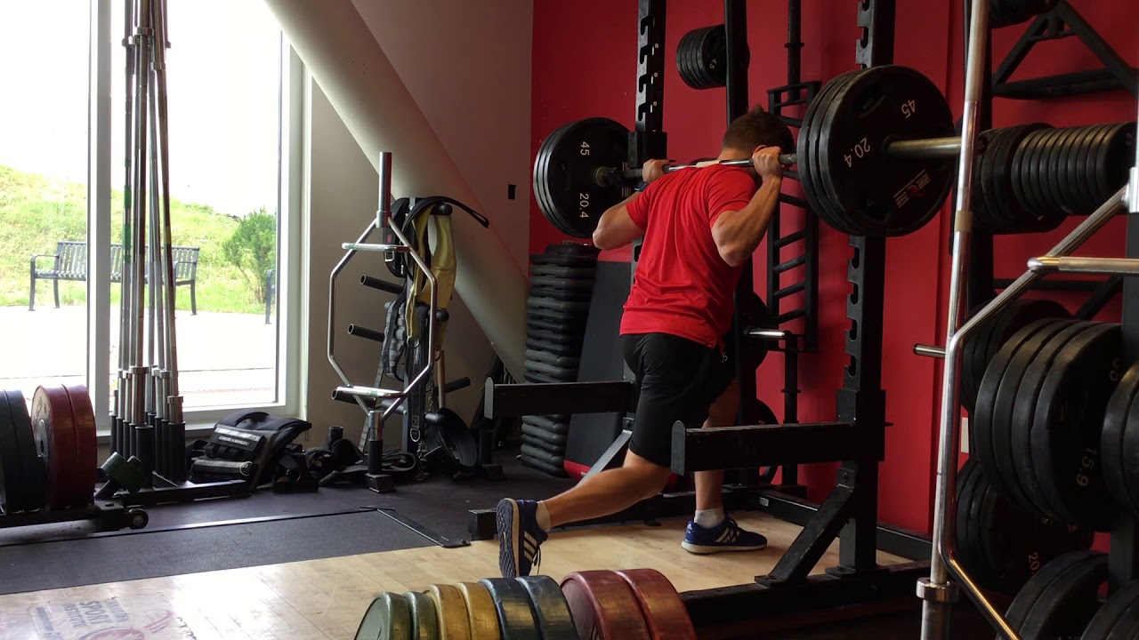 Isometric Split Squat into Pins