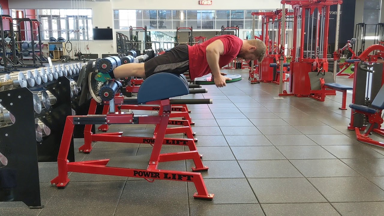 Back Extension Iso Plate Drop Catch