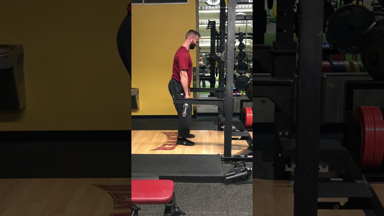 Overcoming Isometric Mid Thigh Pull