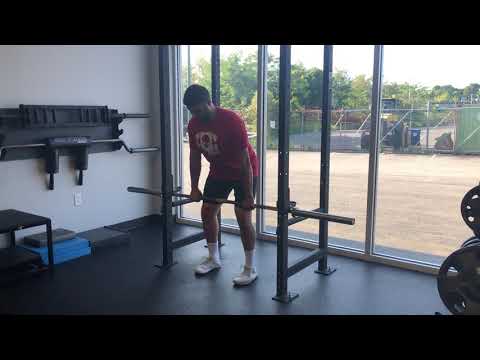 Matthew Ibrahim | Barbell Overcoming Isometric Mid-Thigh Pull (IMTP)
